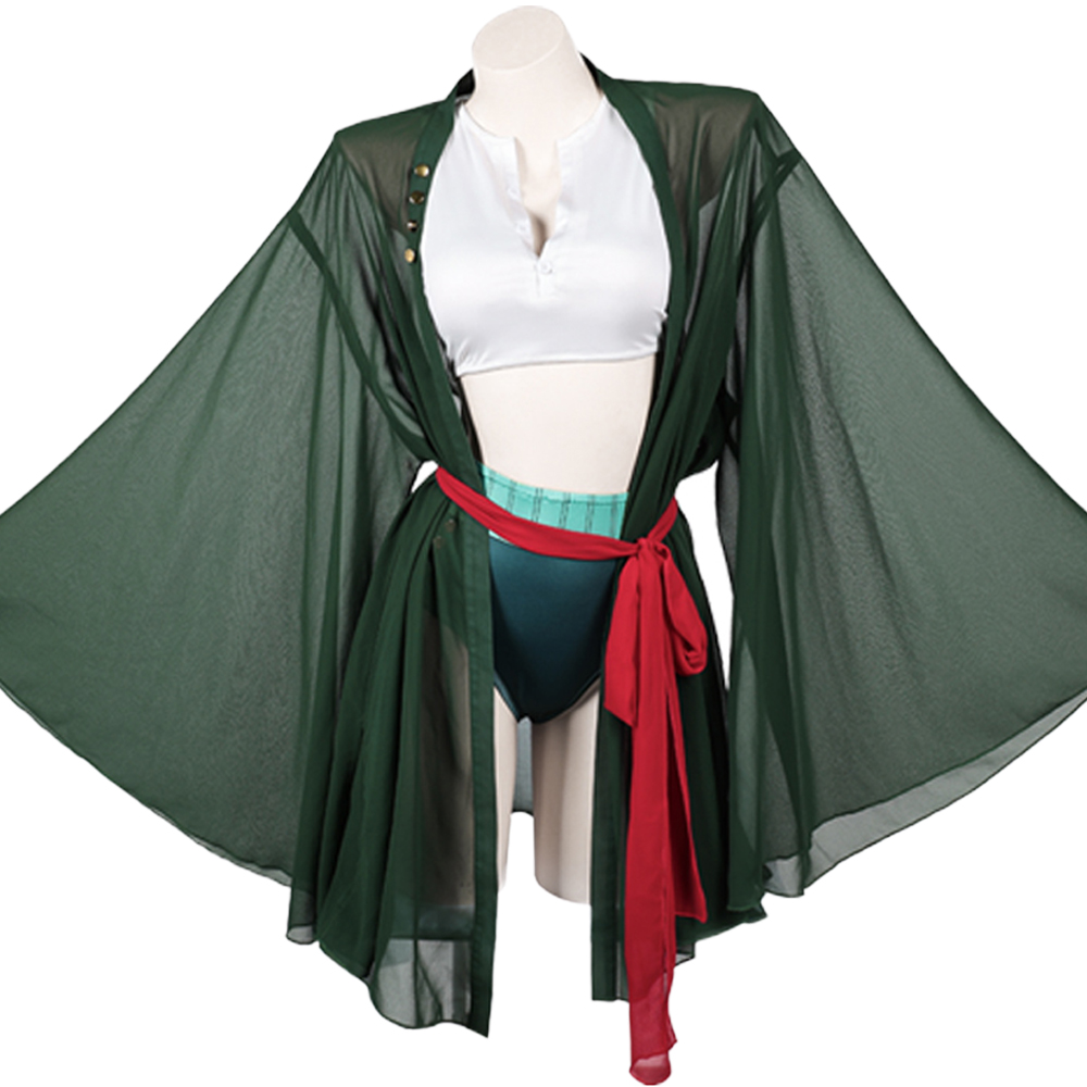 Anime Zoro Cosplay Female - Pirate Lady Roronoa Van Zoro Badmode