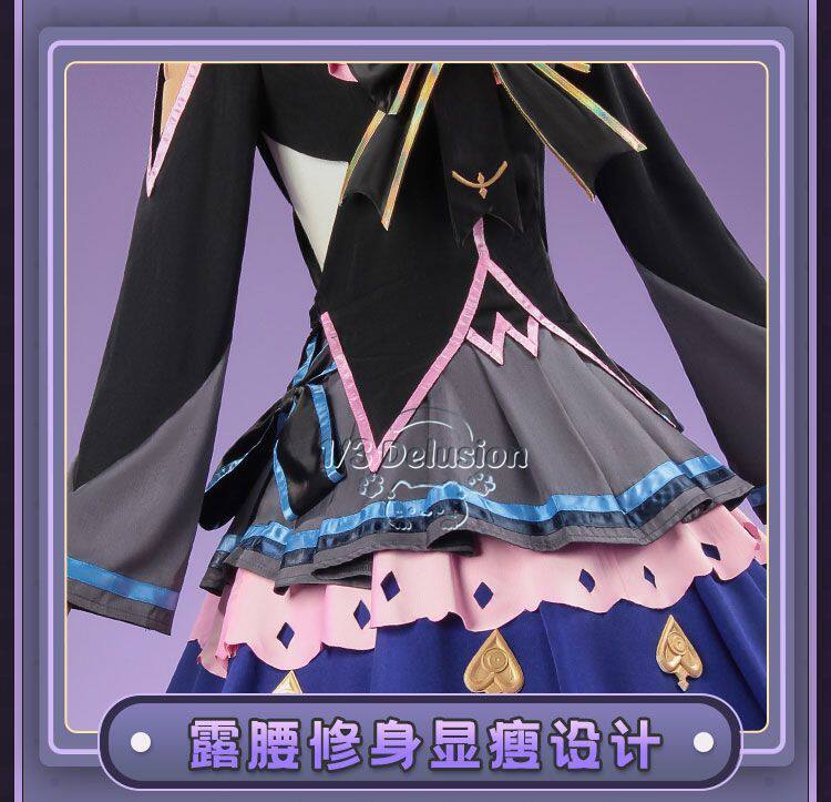 Anime Cosplay Female Characters - Arcaea Tairitsu Initial Conflict Lolita Cosplay