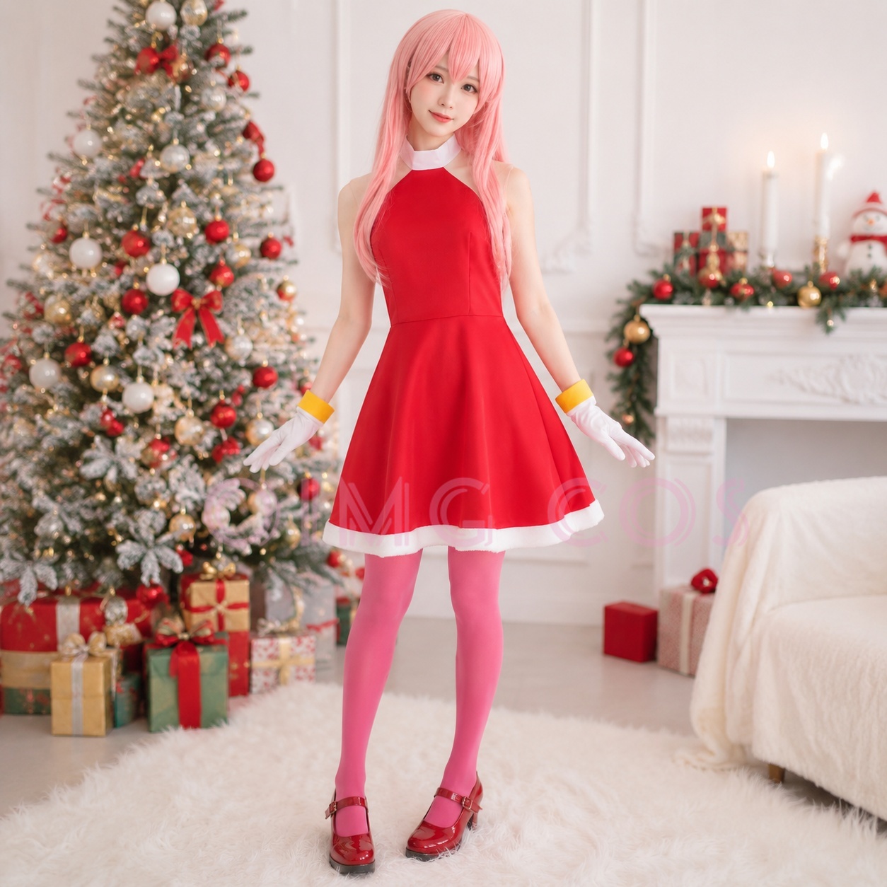 Anime Cosplay Female Characters - Amy Rose Cosplay Kostuum Volwassen Carnaval