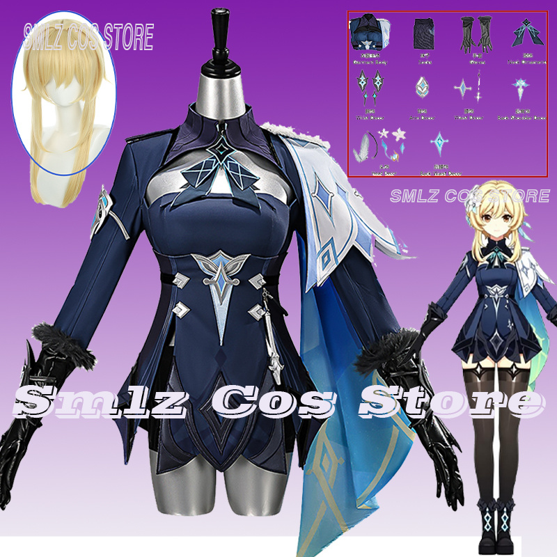 Anime Cosplay Female Characters - 2026 Genshin Impact Reiziger Lumine Cosplay