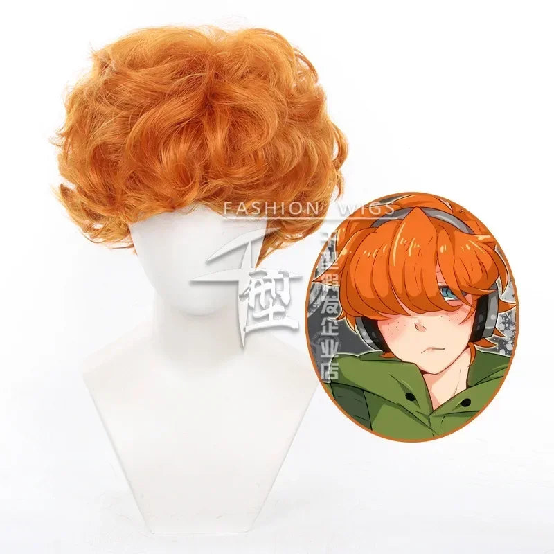 Anime Cosplay Orange Hair - Anime Panty & Kous met Jarretellegordel