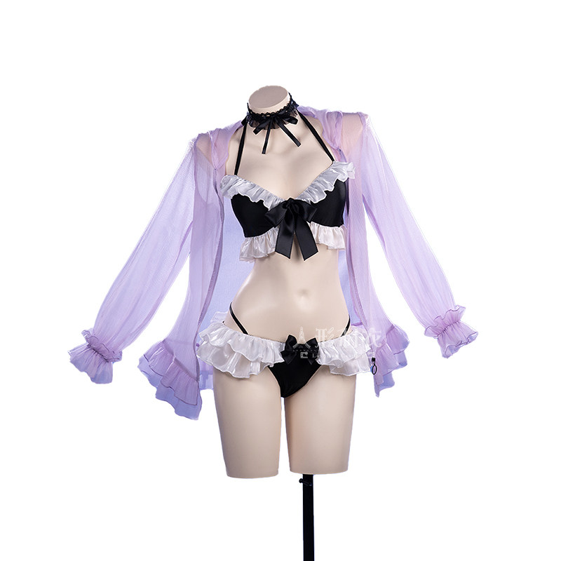 Anime Cosplay Live - Tokisaki Kurumi Cosplay-badpak uit de serie