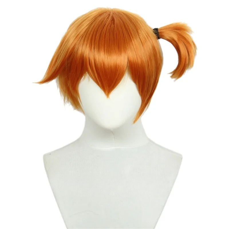 Anime Cosplay Orange Hair - Anime Pocket Monster Misty Cosplay Pruik