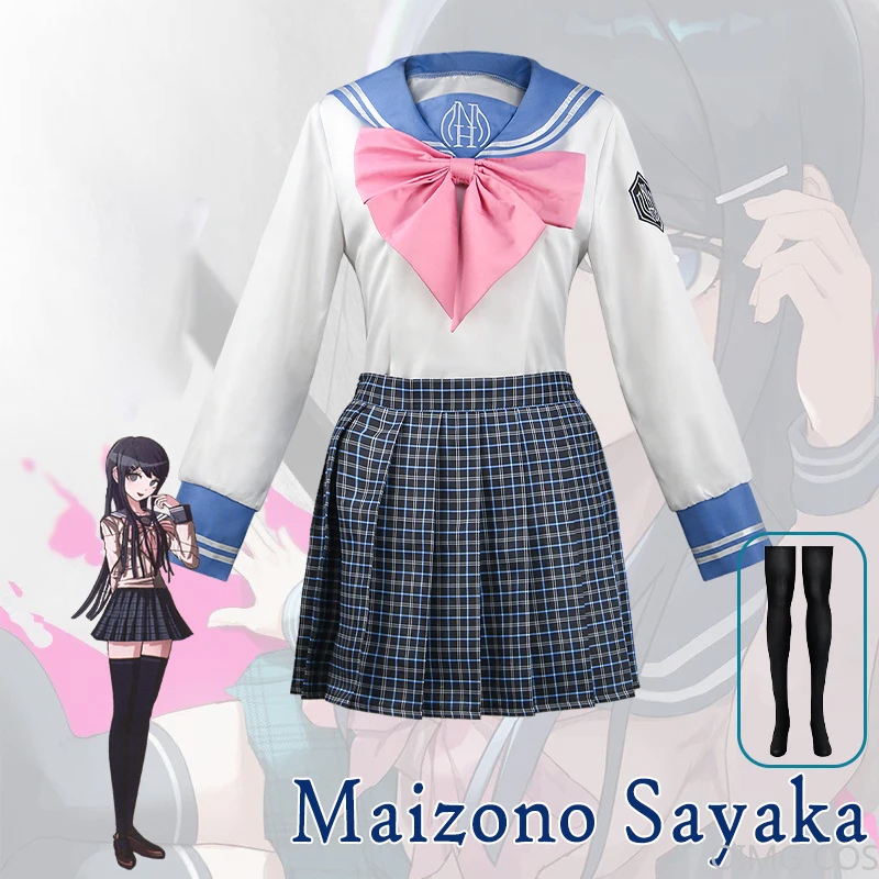 Anime Cosplay Female Characters - Maizono Sayaka Cosplay Kostuum Anime Super
