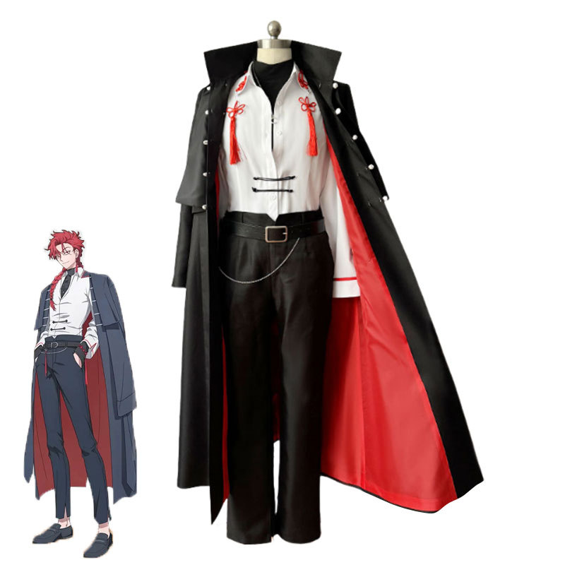 Anime Cosplay Red Hair - Link Click Cosplay-kostuum London Arc Red-Haired