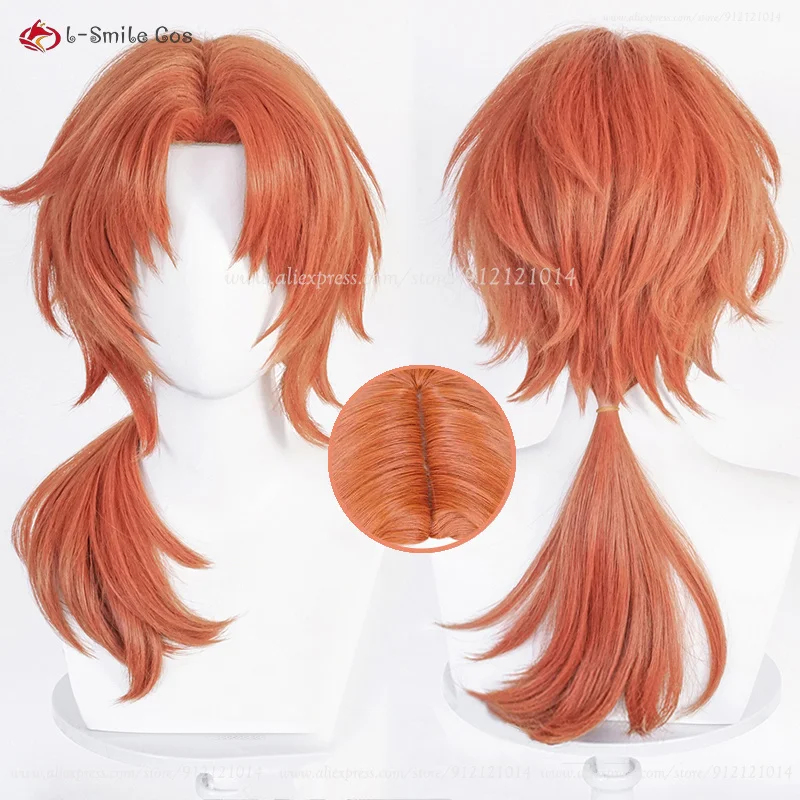 Xiaoxiao Anime Hanako-kun Aoi  - Anime Cosplay Orange Hair recensie en prijs