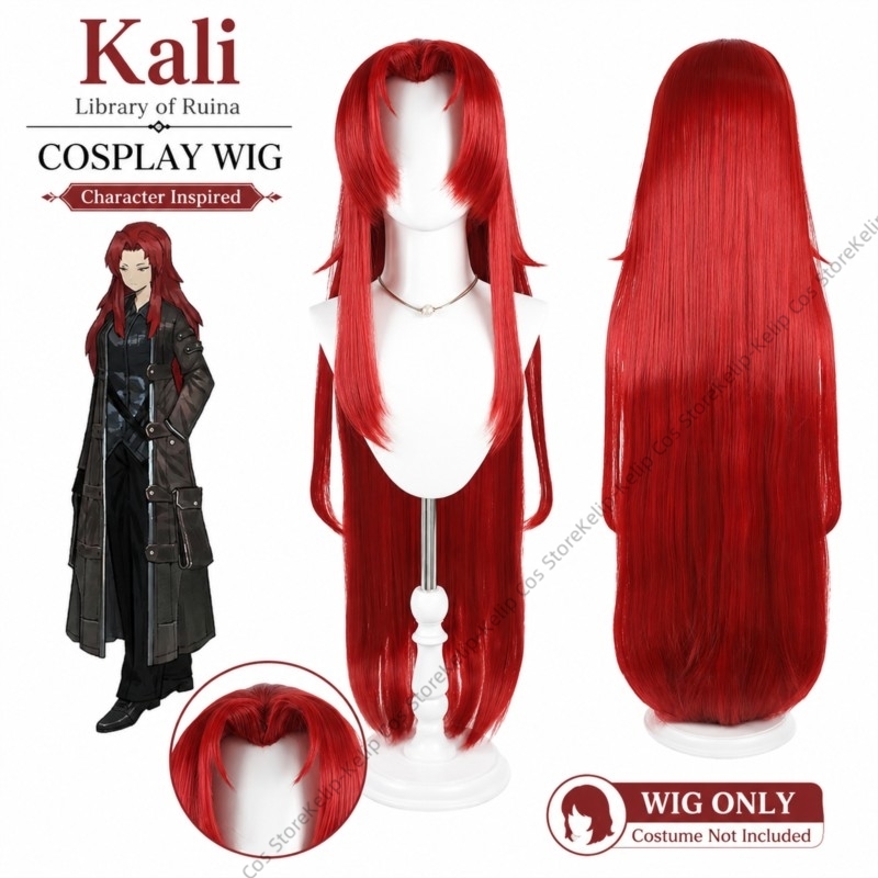 Library of Ruina Kali Cosplayp - Anime Cosplay Red Hair recensie en prijs