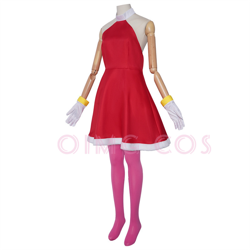 Amy Rose Cosplay Kostuum Volwa - Anime Cosplay Female Characters recensie en prijs