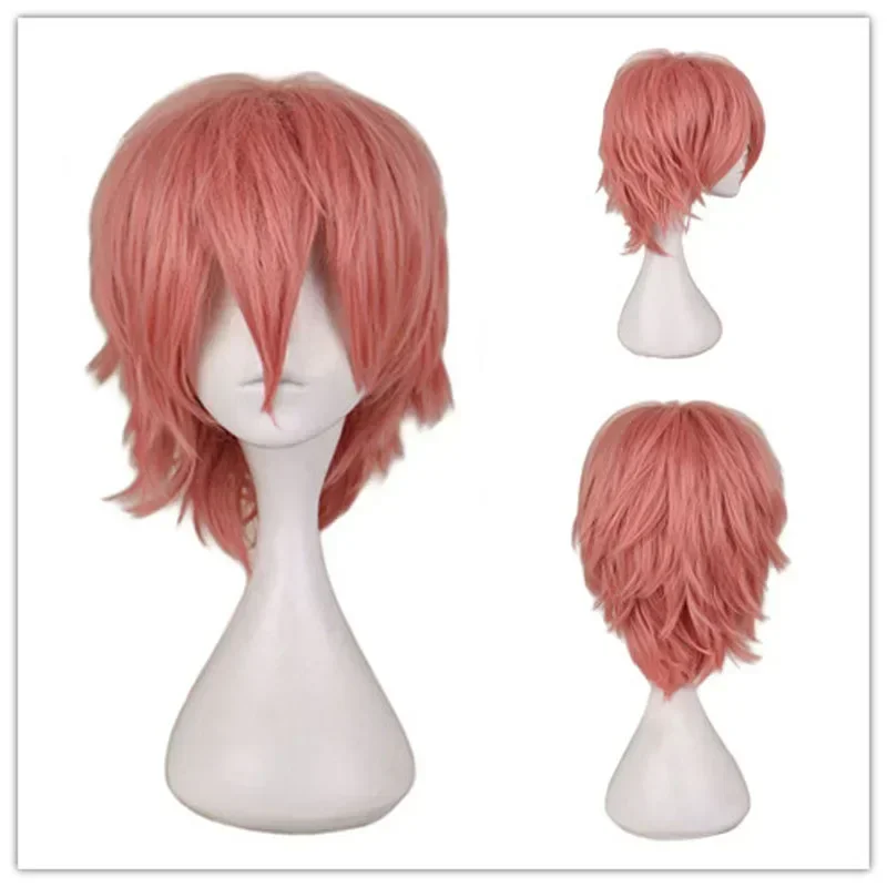 QQXCAIW Mannelijke Pruik Zwart - Anime Cosplay Red Hair recensie en prijs