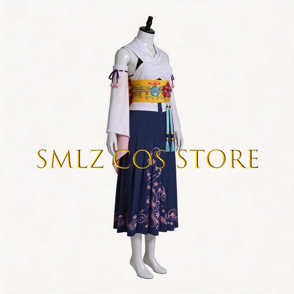Smlz FFX Yuna Cosplay Anime FF - Anime Cosplay Female Characters recensie en prijs