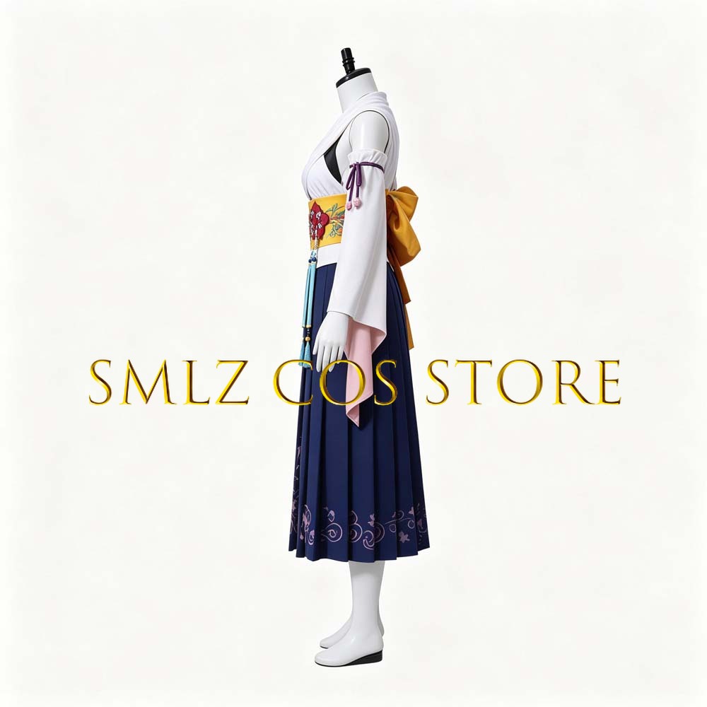 Smlz FFX Yuna Cosplay Anime FF - Anime Cosplay Female Characters recensie en prijs