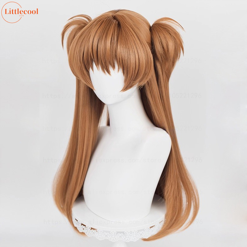 Hoge Kwaliteit EVA Asuka Langl - Anime Cosplay Orange Hair recensie en prijs