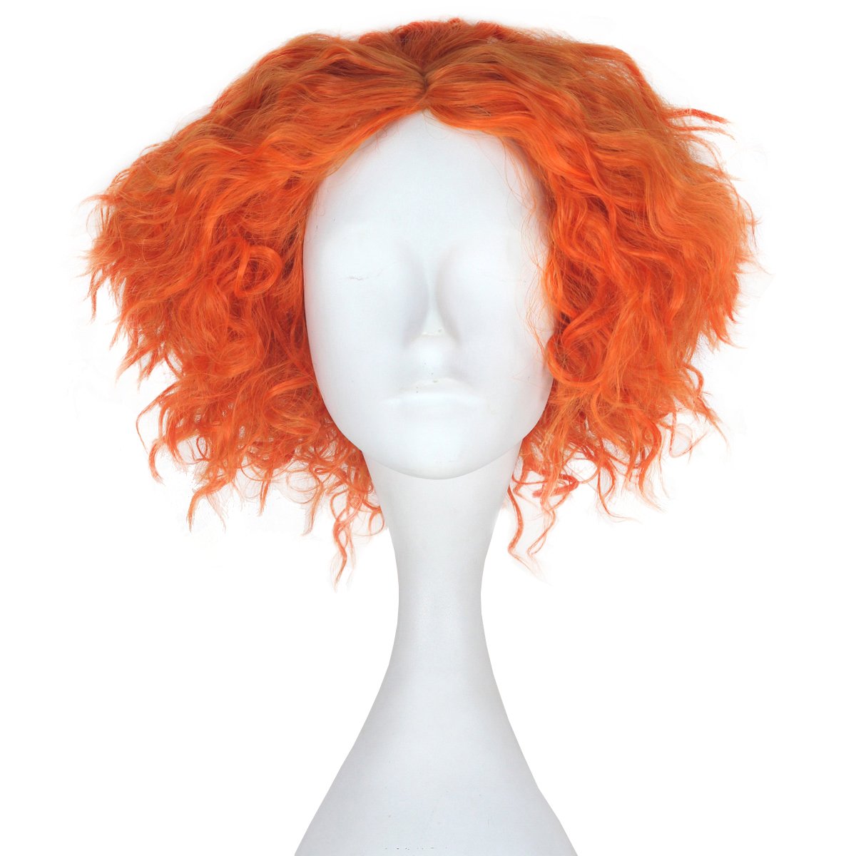 Alice in Wonderland 2 Mad Hatt - Anime Cosplay Orange Hair recensie en prijs