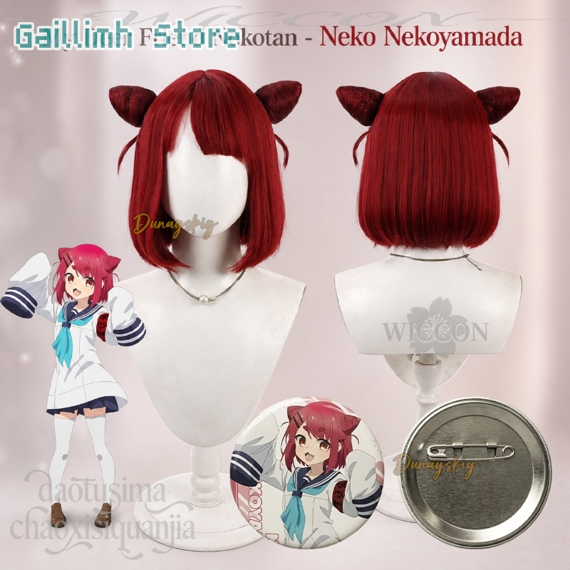 Anime Mijn Herten Vriend Nokot - Anime Cosplay Red Hair recensie en prijs