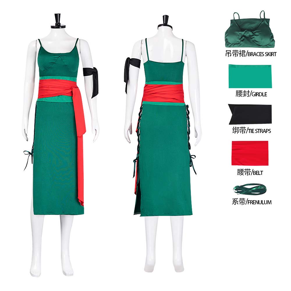 Volwassen vrouwelijke anime Ro - Anime Zoro Cosplay Female recensie en prijs