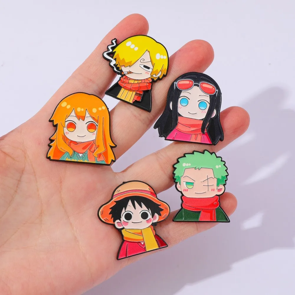 5 stuks schattige anime cartoo - Anime Cosplay Luffy recensie en prijs