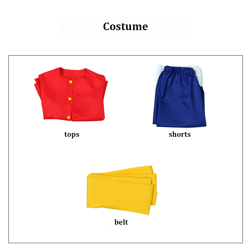 Luffy Cosplay Kostuum Hoed Pru - Anime Cosplay Luffy recensie en prijs