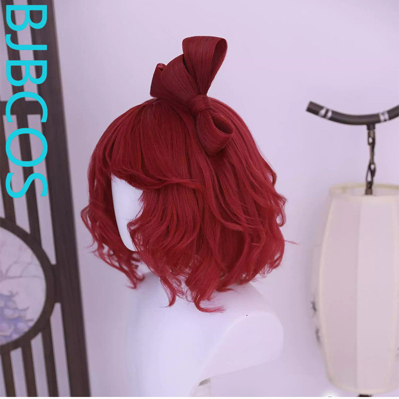 [Stijlvolle Pruik] Huang Yueyi - Anime Cosplay Red Hair recensie en prijs