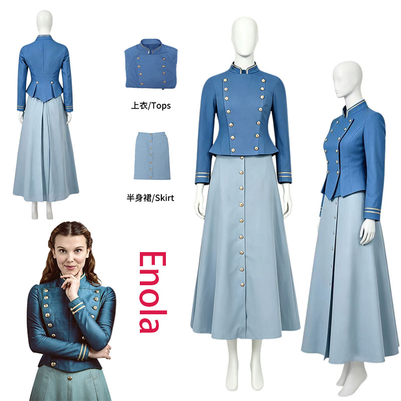 WHH Movie Enola Cosplay Kostuu - Anime Cosplay Female Characters recensie en prijs