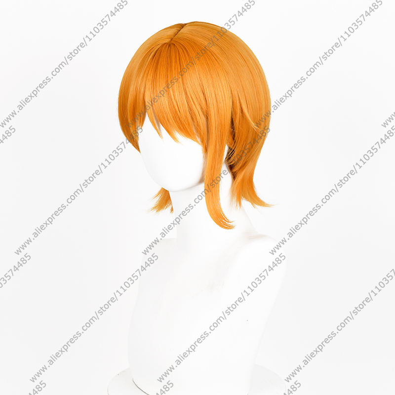 Anime Nami Cosplay Pruiken 30  - Anime Cosplay Orange Hair recensie en prijs