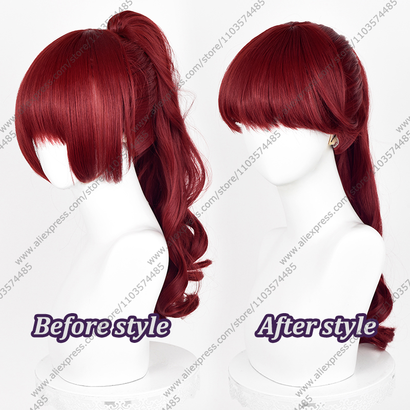 Anime Kasumi Yoshizawa Cosplay - Anime Cosplay Red Hair recensie en prijs