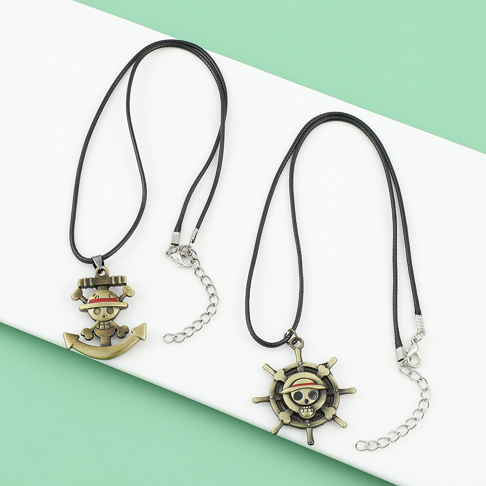 One Piece Skull Logo Ketting - - Anime Cosplay Luffy recensie en prijs